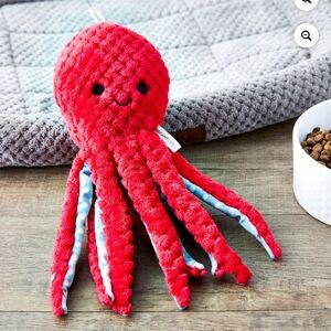 Red Octopus Plush Toy